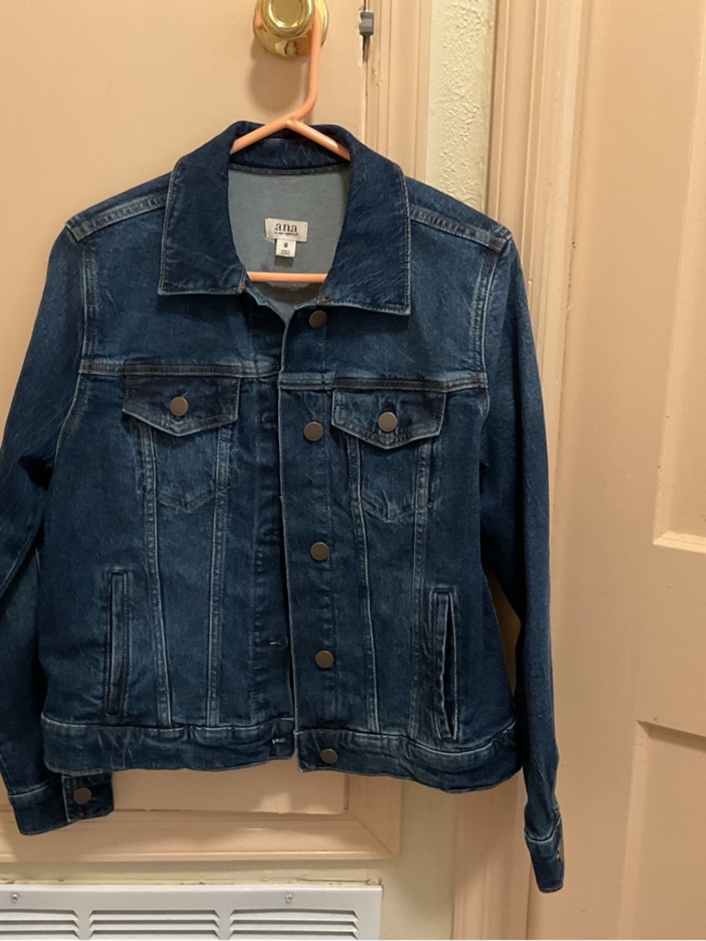a.n.a Dark Blue Denim Jean Jacket